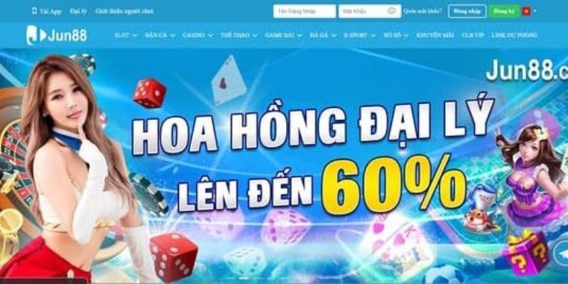 đại lý jun88 1 Quyền lợi siêu hấp dẫn khi trở thành đại lý Jun88