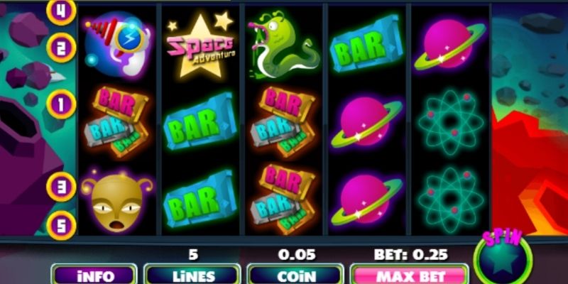 Đồ hoạ Space Adventure độc đáo